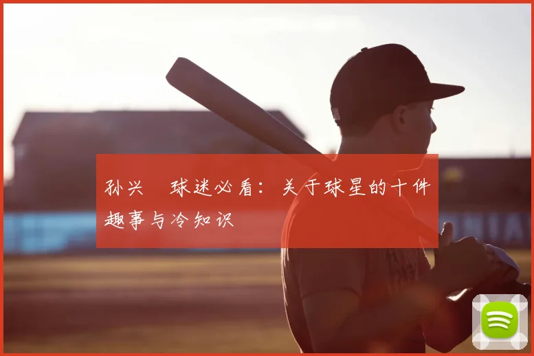 孙兴慜球迷必看:关于球星的十件趣事与冷知识