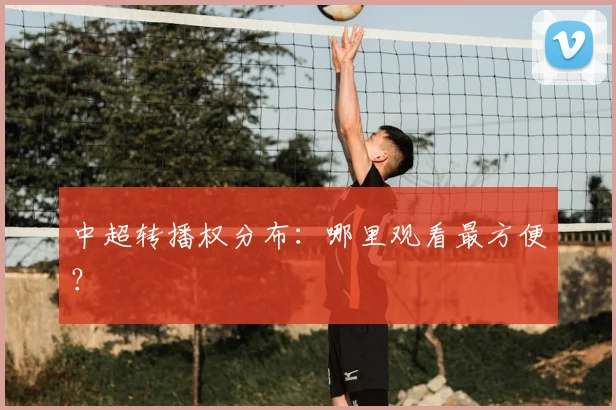 中超转播权分布：哪里观看最方便？